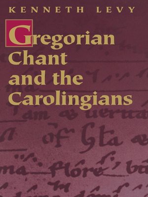 cover image of Gregorian Chant and the Carolingians